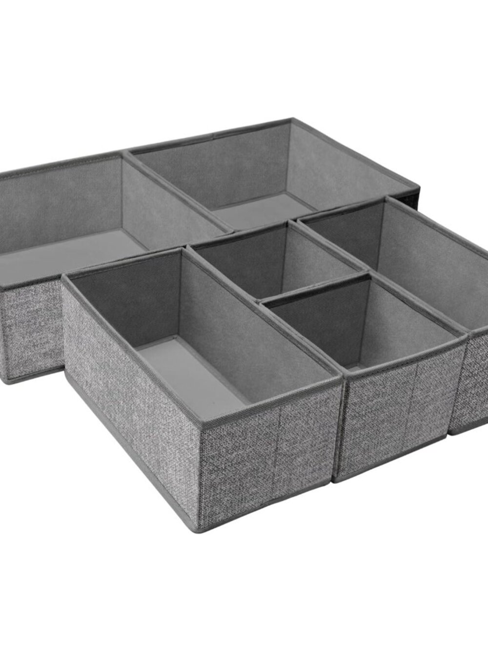 Foldable Underwear Drawer Organizer, Closet Dividers, Storage Box for Clothes, S